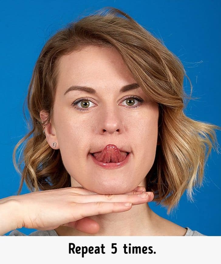 best workout for fat chin